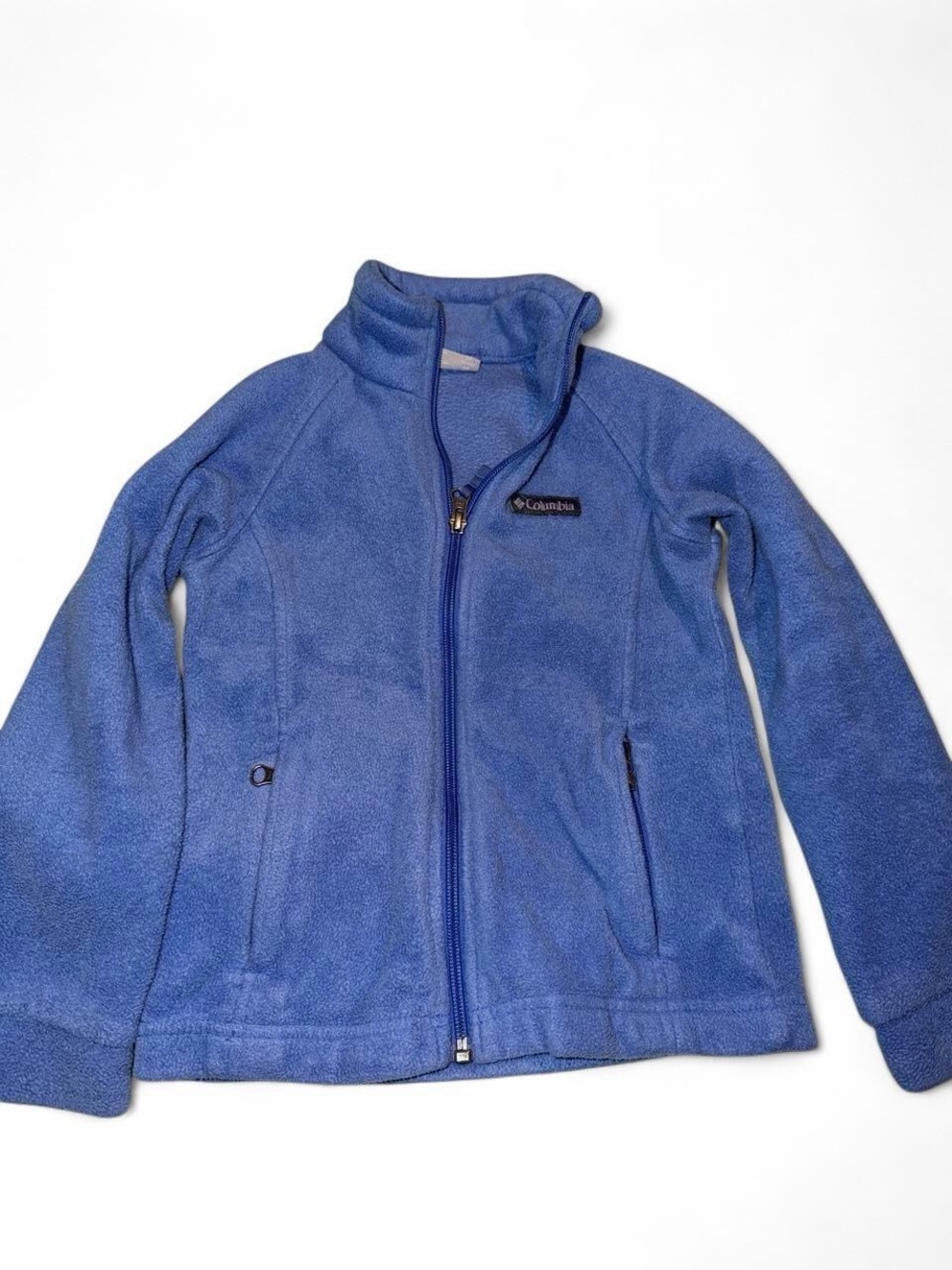 Columbia Boys Blue Full-Zip Fleece Jacket
